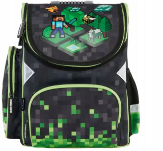 ŠKOLNÁ TAŠKA PASO batoh MINECRAFT triedy 1-3